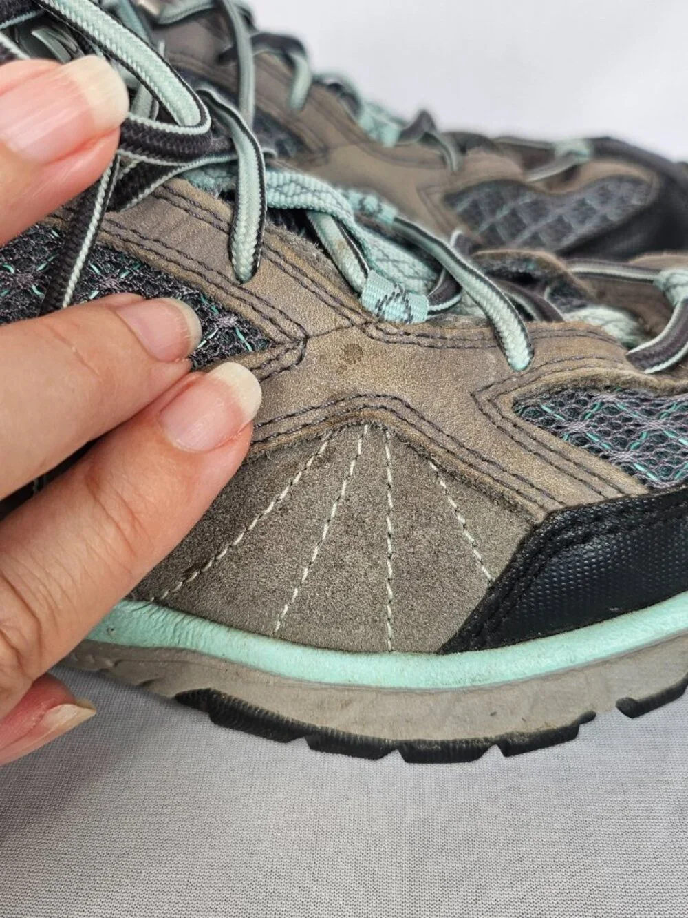 Merrell | Sedona Sage Hiking Shoes | Trail Outdoor | Gray Blue | Women's Size 6